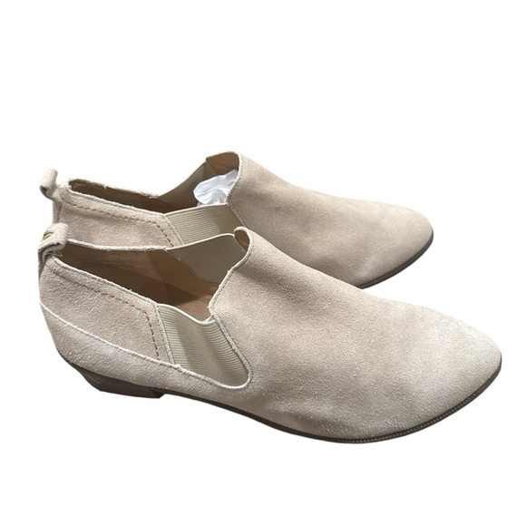 Kelsi Dagger Grey Leather Ankle Bootie Shoes Sz 10 - Picture 1 of 5